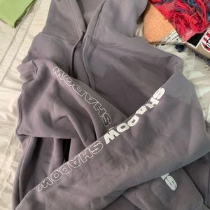 Shadow Hill cropped hoodie